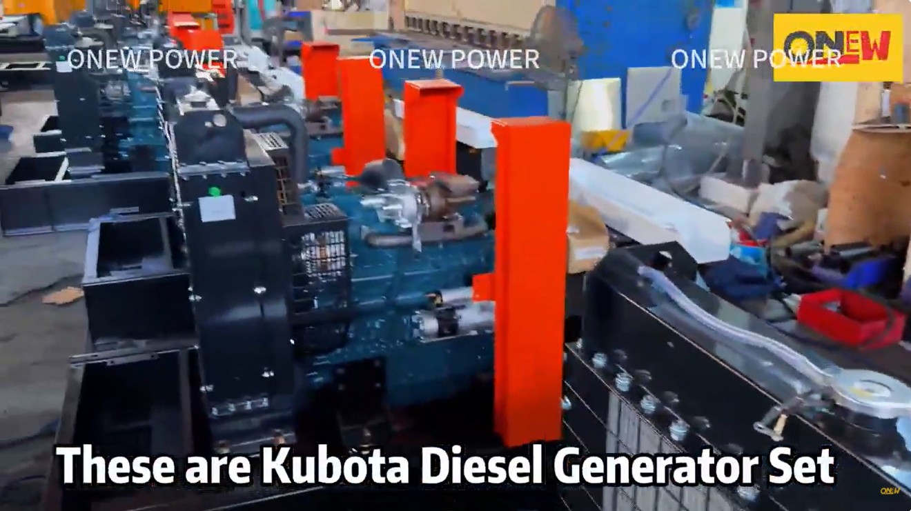Groupe électrogène diesel Kubota