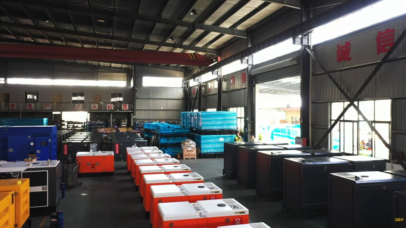 Usine de fabrication de générateurs diesel ONEW POWER