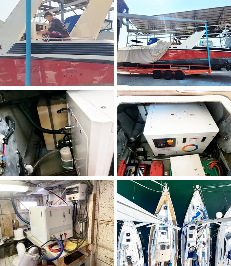 Applications des générateurs marins