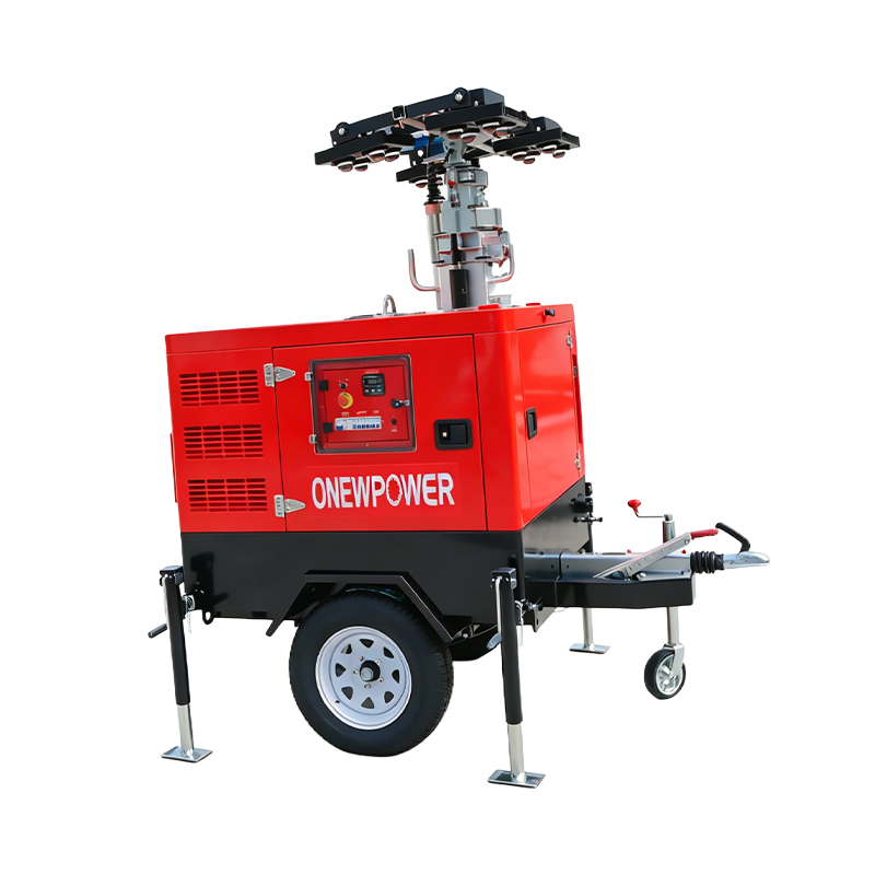 diesel light tower for projects