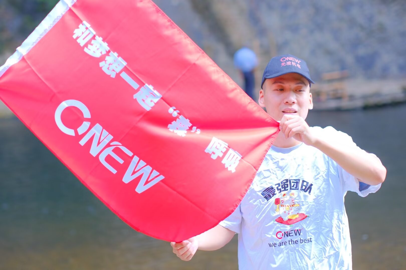 La retraite de team-building ONEWPOWER s'est déroulée dans une vallée pittoresque